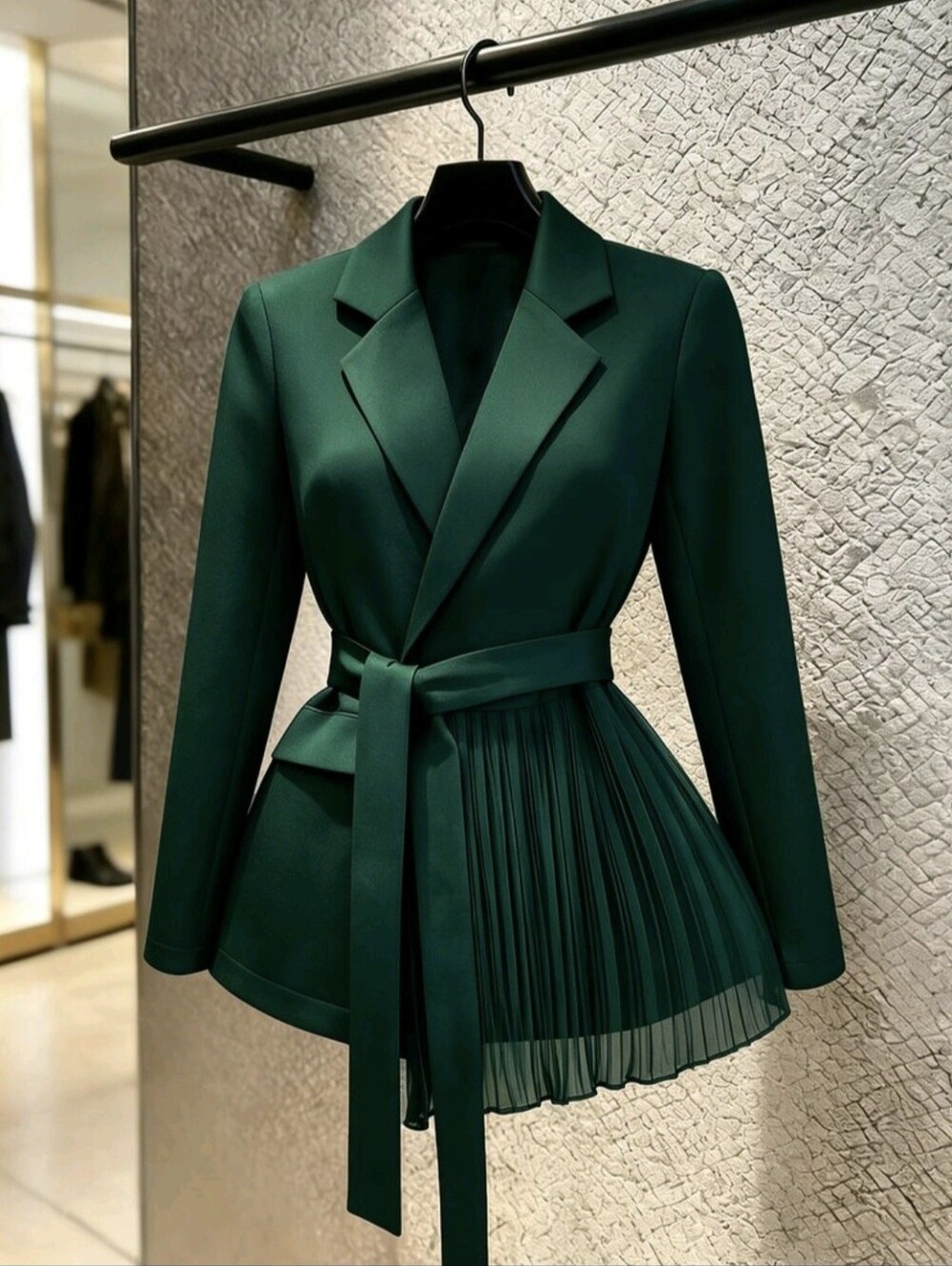 French Style Streetwear High-End Tie Waist Vintage Slimming Fashion Chiffon